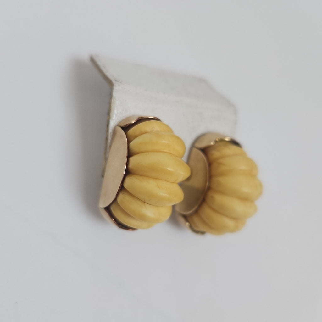ARETES PAR ORO 8 K 15,60 GRMS (SEMINUEVO)