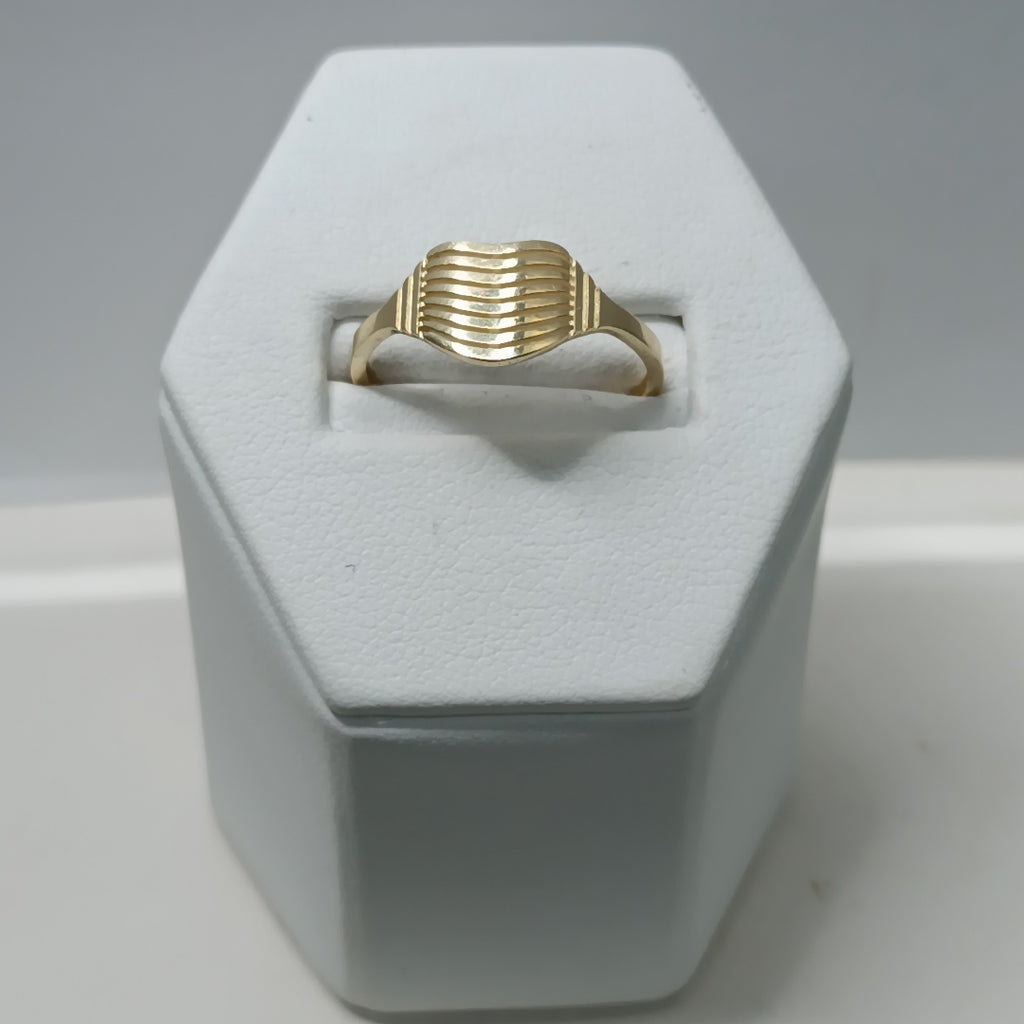 ANILLOS CORAZON 14K TALLA 8 1.8 GR (NUEVO)