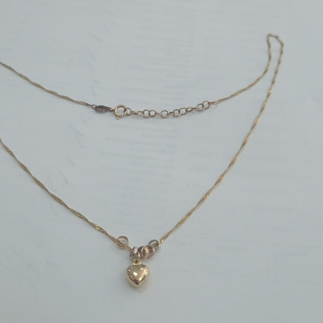 GARGANTILLA ORO 10 K 1,70 GRMS (SEMINUEVO)