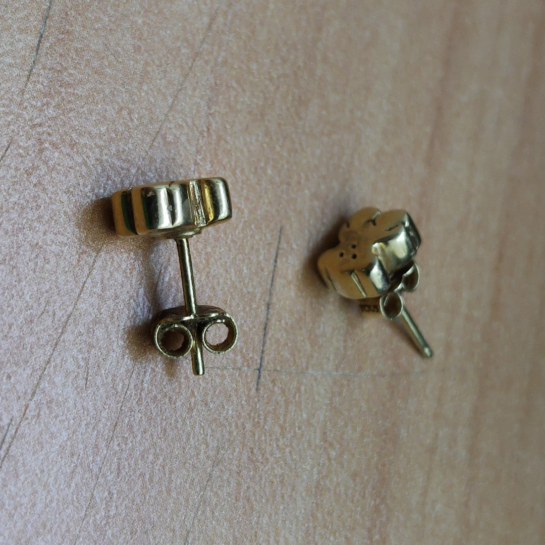 BROQUELES PAR ORO 14 K 1,70 GRMS (SEMINUEVO)