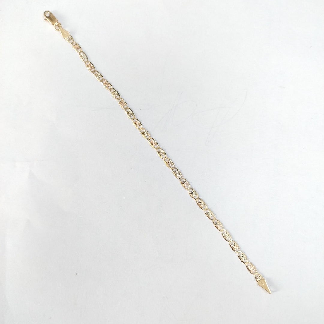 PULSERA GUCHI 14K 18 CM 3.1 GR (NUEVO)