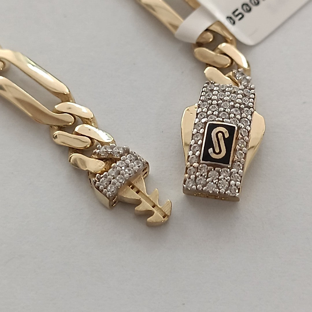 PULSERA MONACO ORO 14K 5.4 (NUEVO)