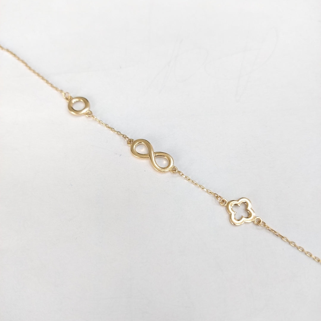 PULSERAS DAMA ORO 14K 1.5 (NUEVO)