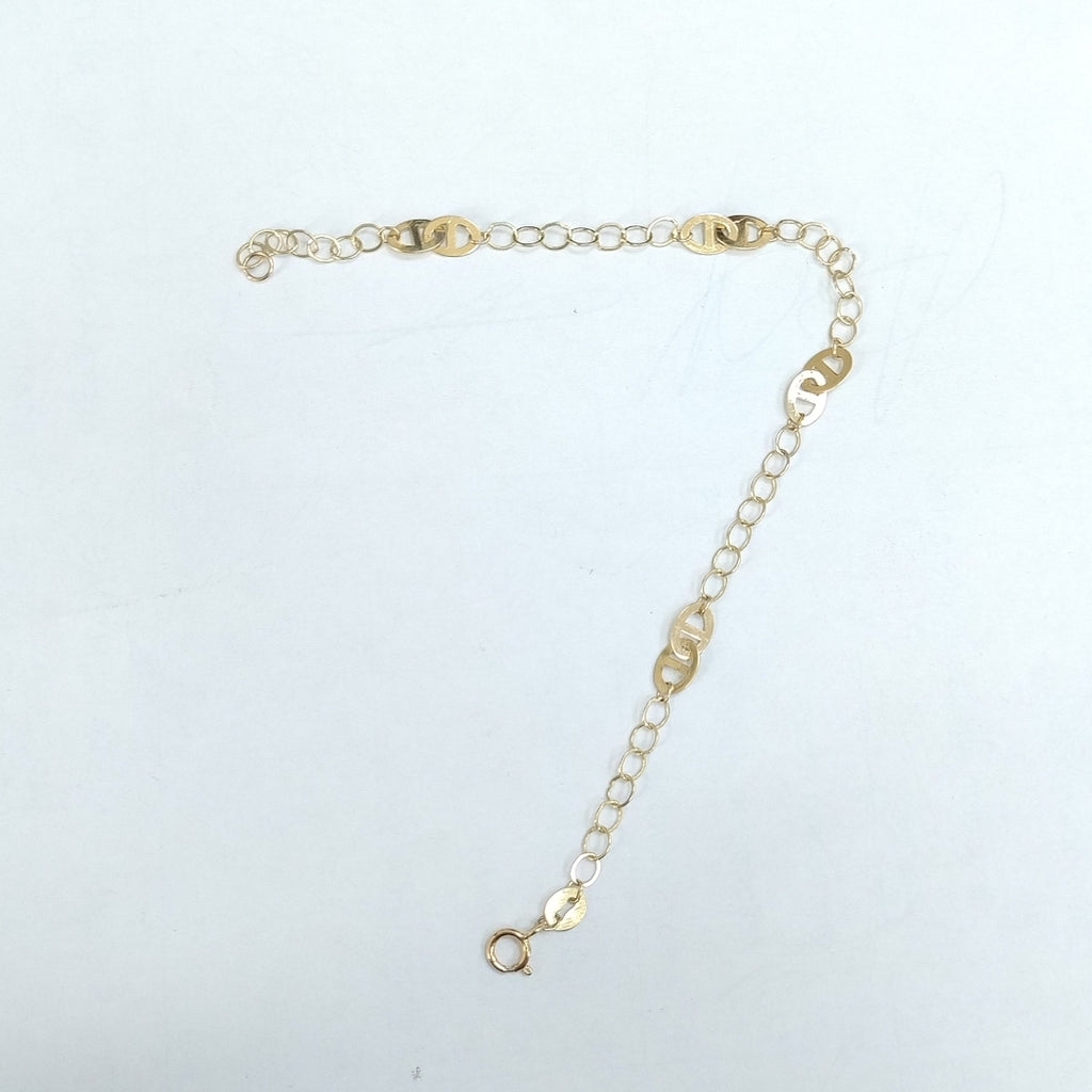 PULSERA ESPECIAL 14K 18 CM 1.5 GR (NUEVO)