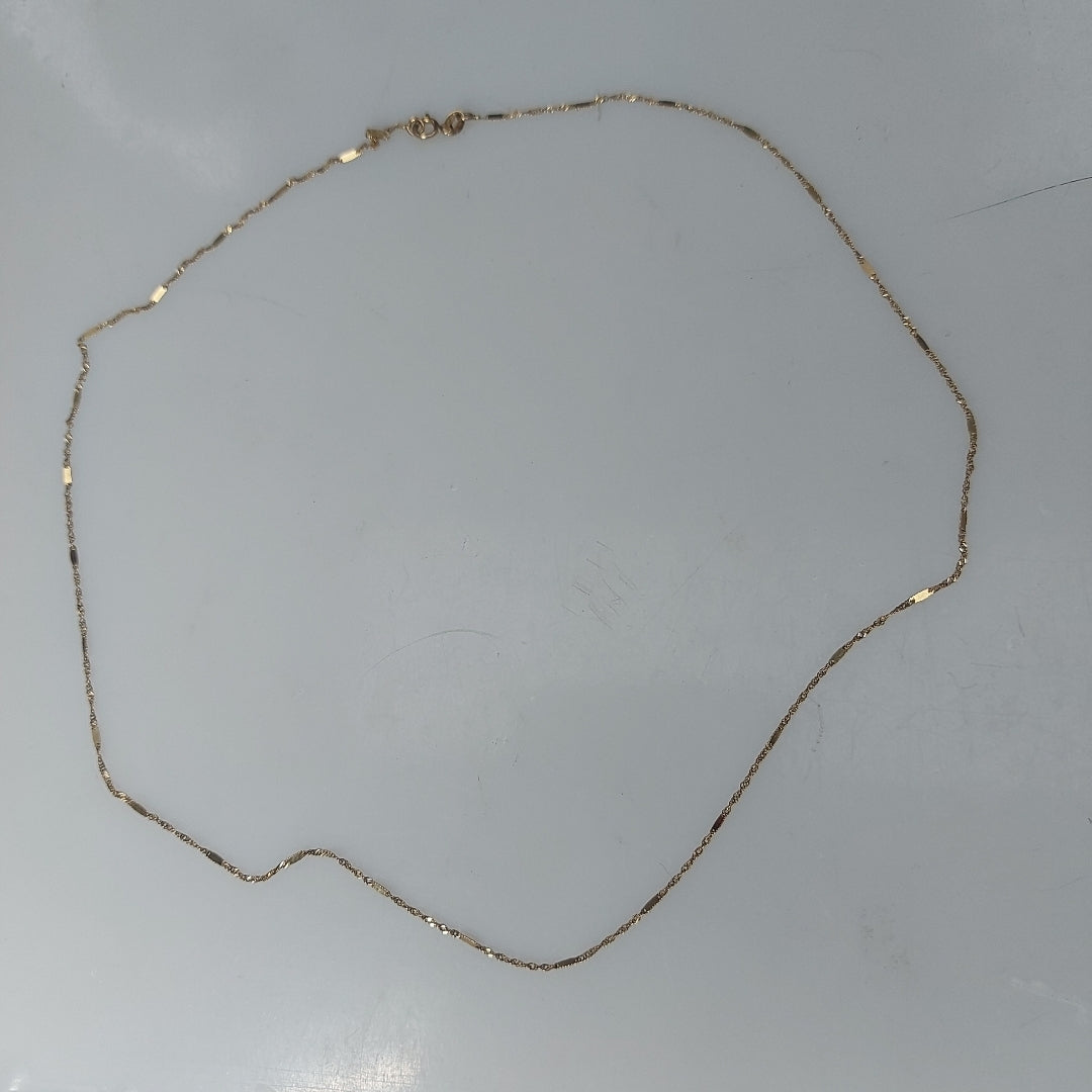 CADENA ORO 14 K 0,90 GRMS (SEMINUEVO)