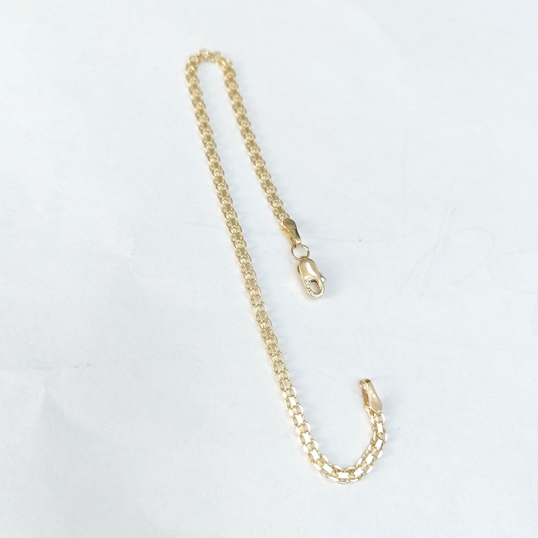 PULSERA BISMARK 14K 18 CM 2.4 GR (NUEVO)