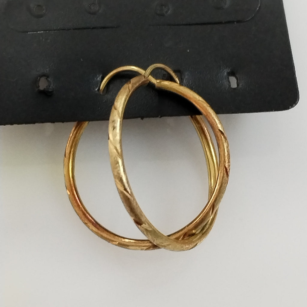 ARRACADAS PAR ORO 8 K 1.4 GRMS (SEMINUEVO)