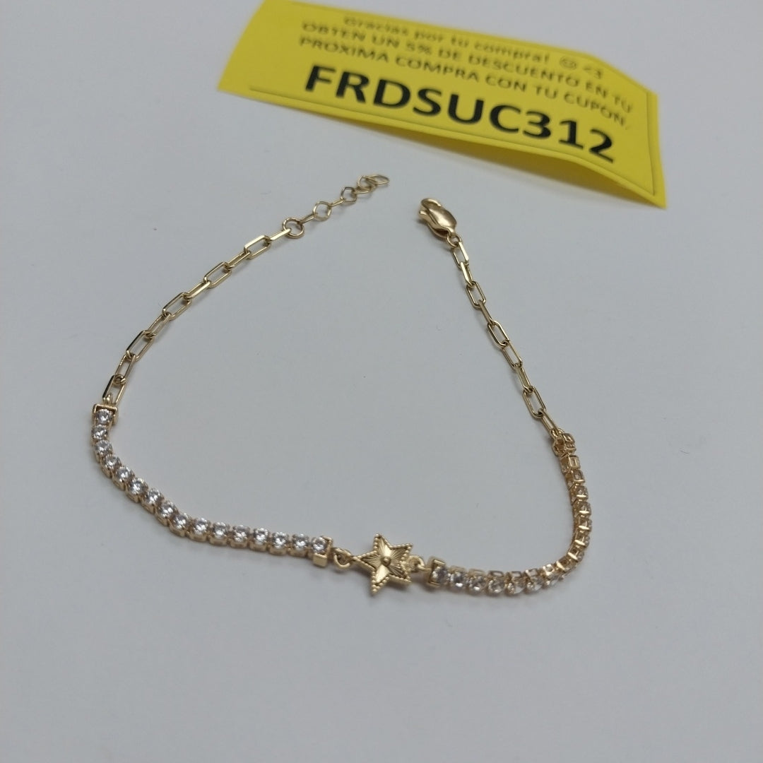 PULSERAS DAMA ORO 14K 2.1 (NUEVO)