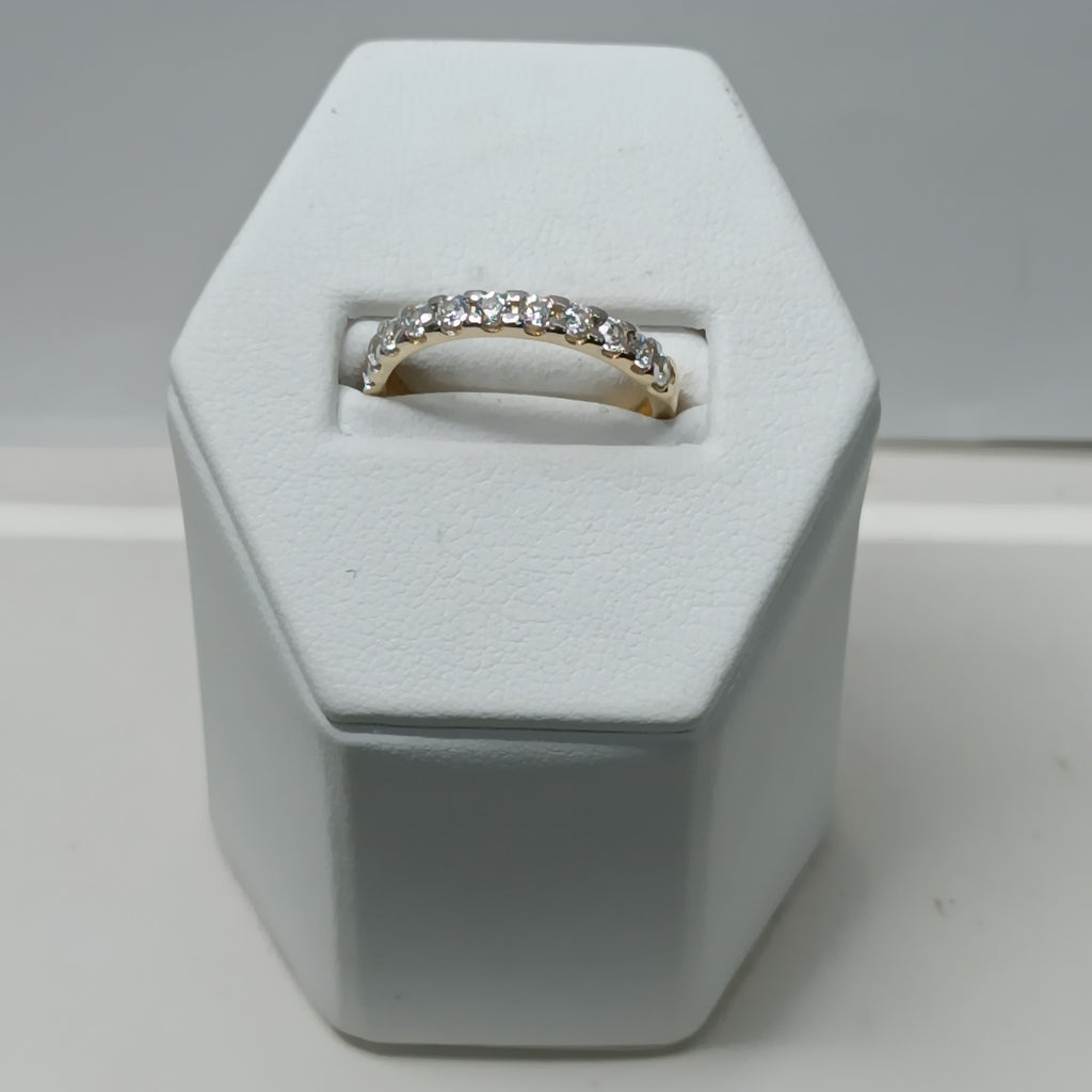 ANILLO ANILLITO MEDIA CHURUMBELA 14K 7 TALLA 2 GR (NUEVO)