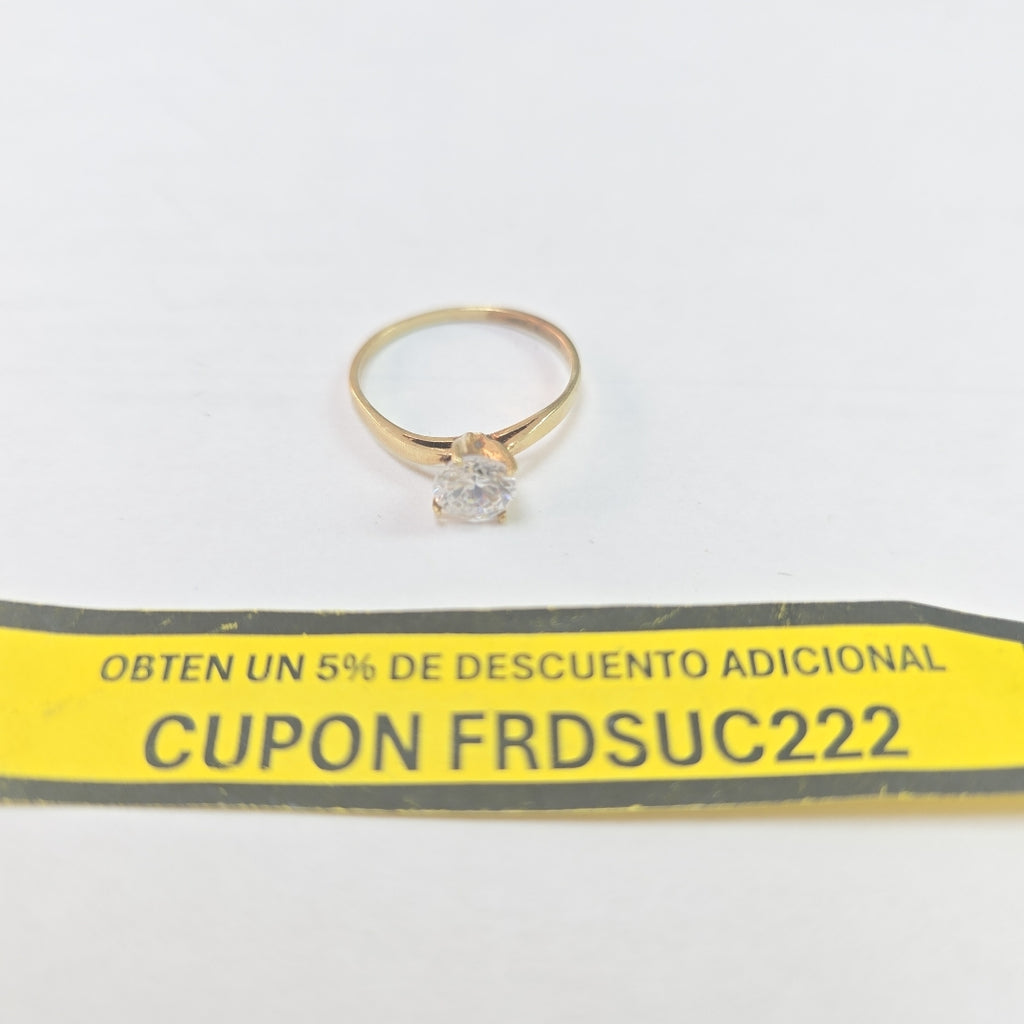 ANILLO ORO 10 K 1.4 GRMS (SEMINUEVO)