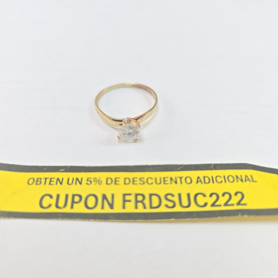 ANILLO ORO 10 K 1.4 GRMS (SEMINUEVO)