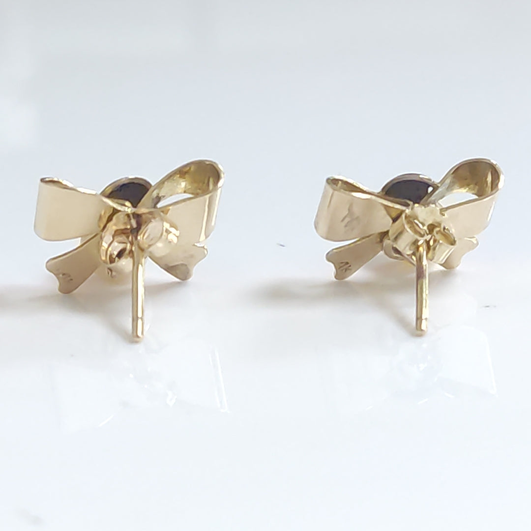 BROQUELES PAR ORO 14 K 3,10 GRMS (SEMINUEVO)