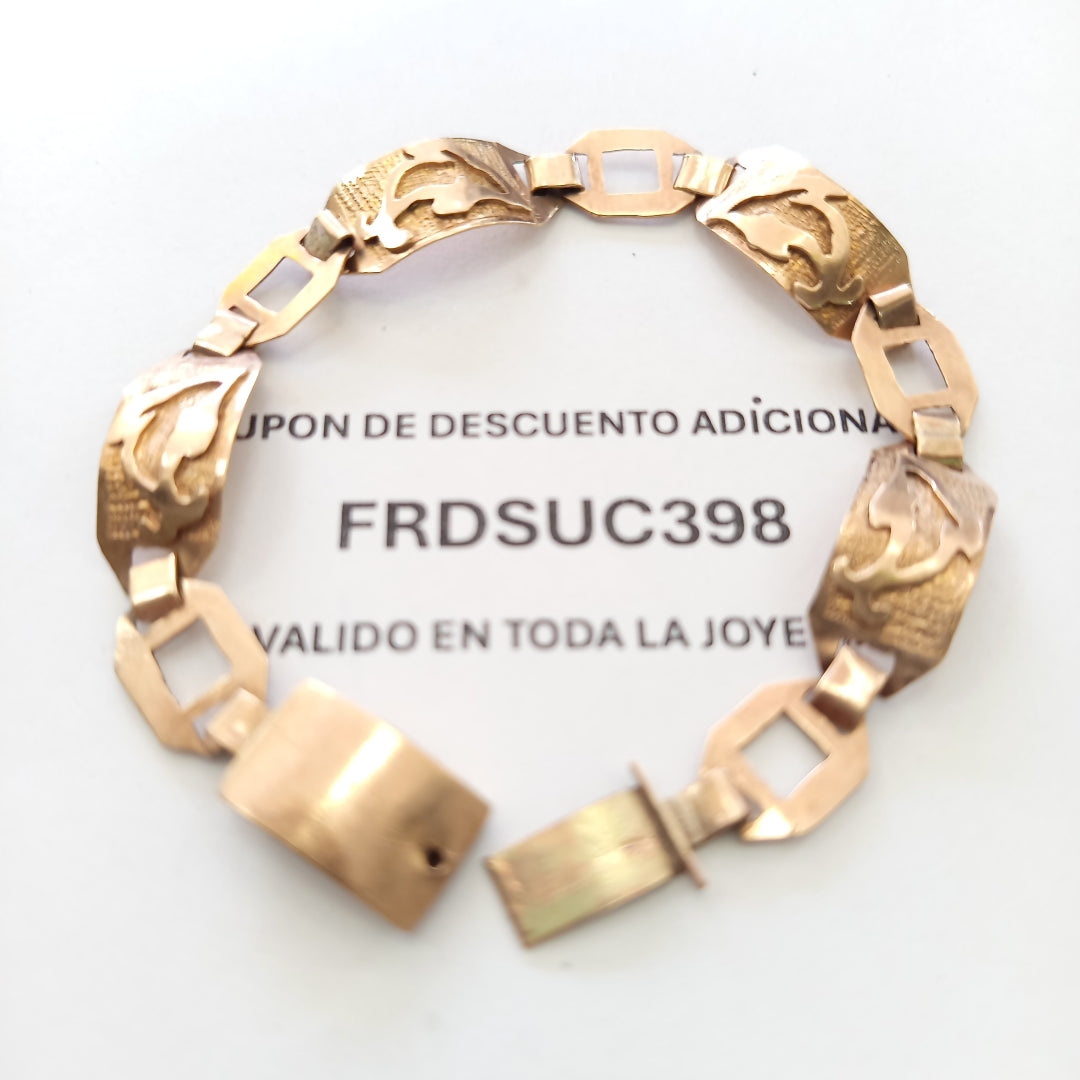 PULSERA ORO 10 K 12.3 GRMS (SEMINUEVO)