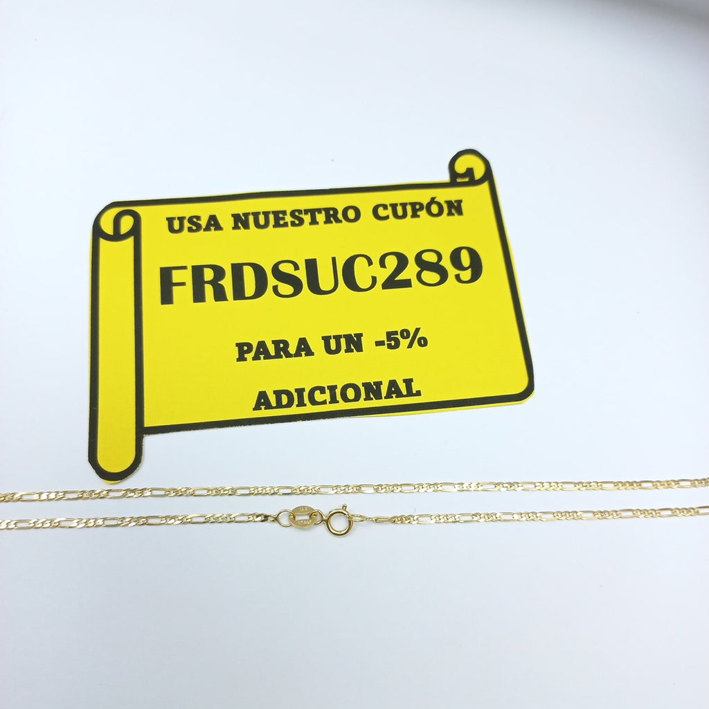 CADENAS CARTIER 3 1 AMARILLA ORO 14K 2 (NUEVO)