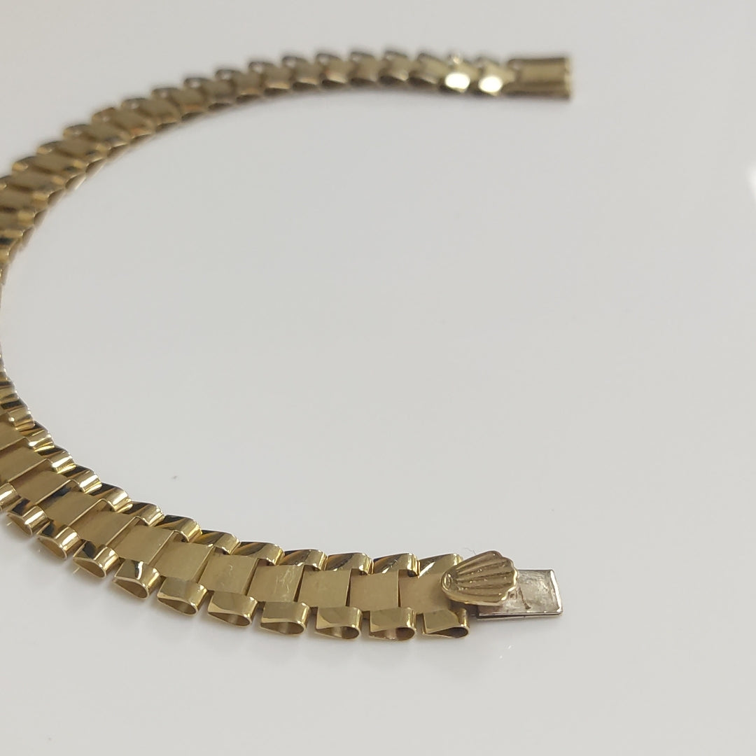 PULSERA,PULSERA RIGIDA ORO 14 K 6,80 GRMS (SEMINUEVO)