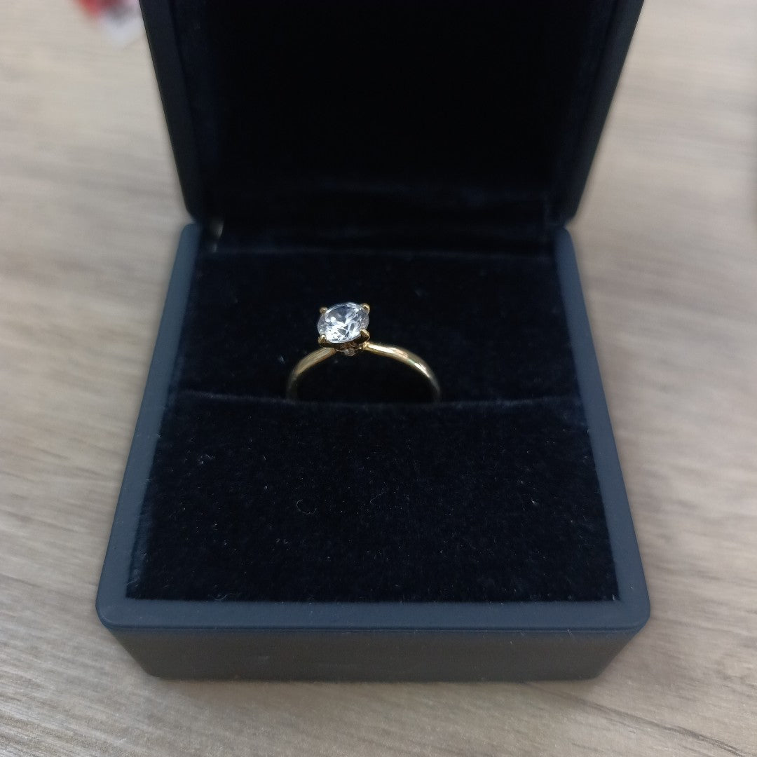 ANILLO ORO 10 K 1,30 GRMS (SEMINUEVO)