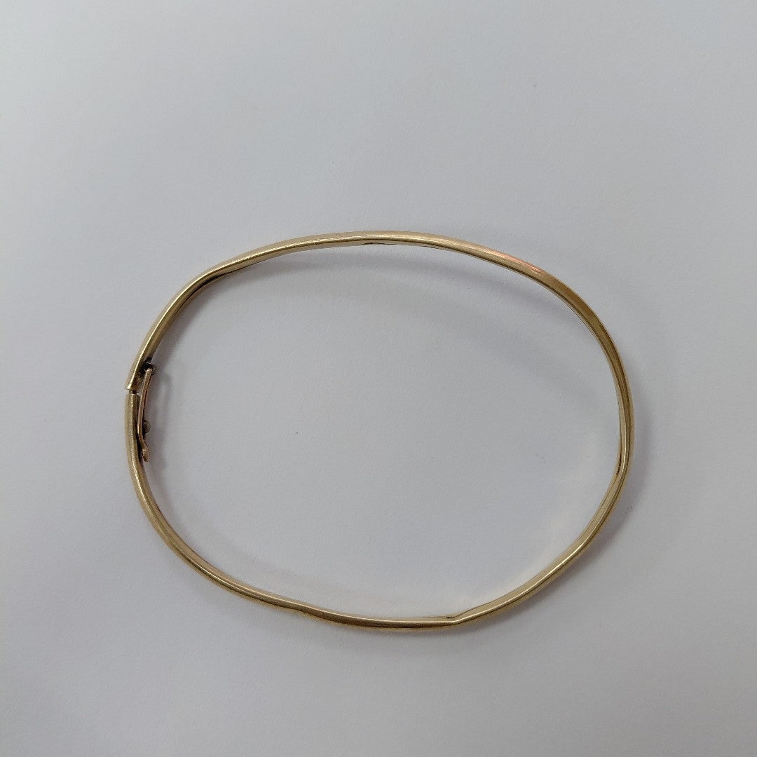 PULSERA RIGIDA ORO 14 K 3,80 GRMS (SEMINUEVO)