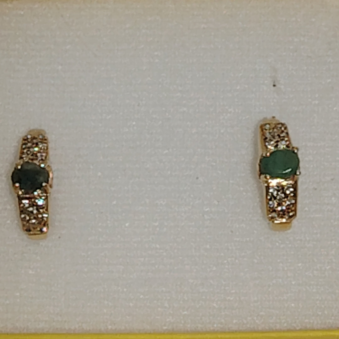 ARETES PAR ORO 14 K 4,00 GRMS (SEMINUEVO)