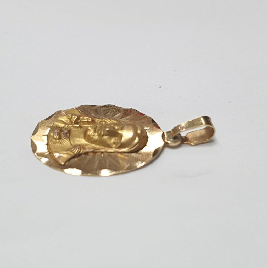 MEDALLA RELIGIOSA ORO 14 K 2.5 GRMS (SEMINUEVO)