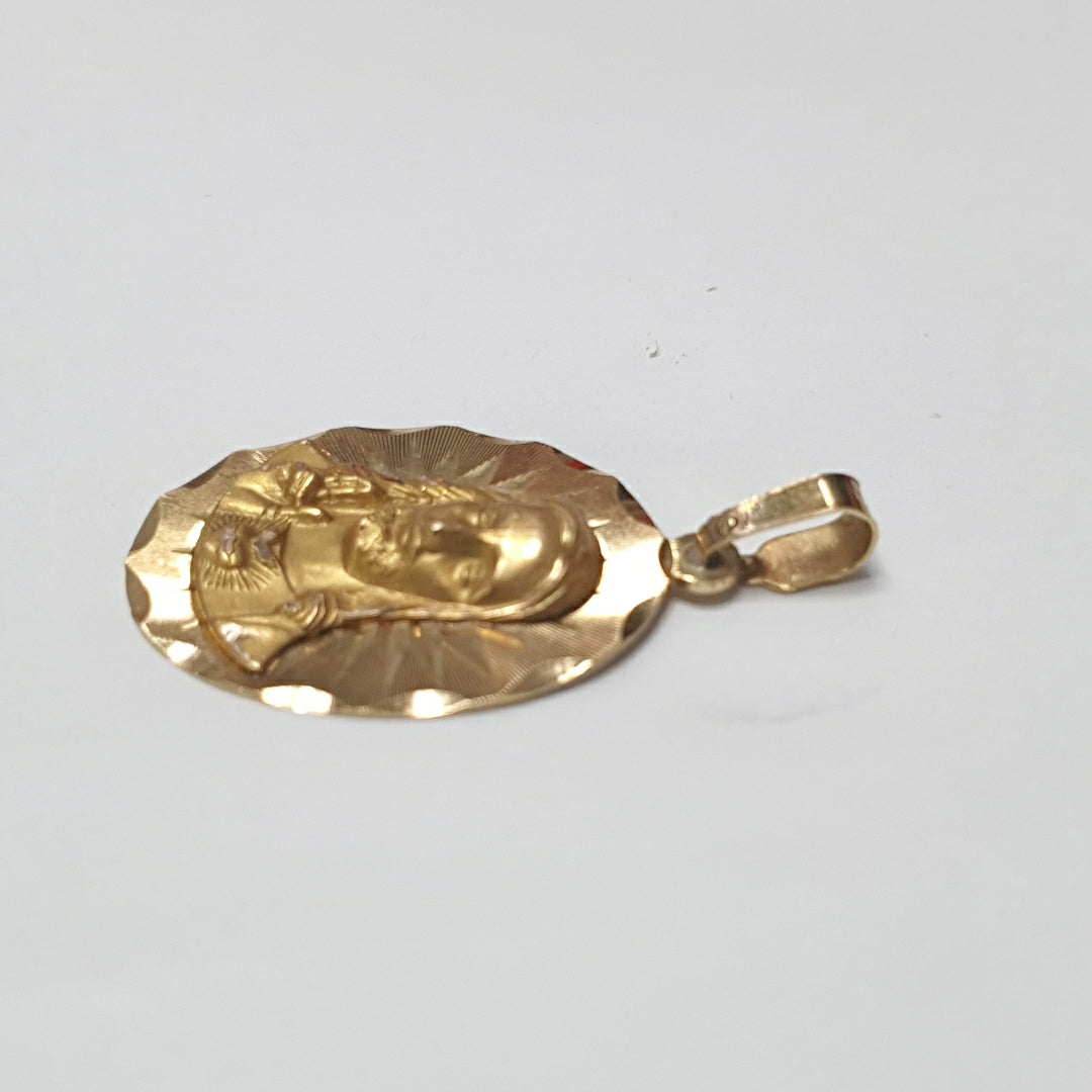 MEDALLA RELIGIOSA ORO 14 K 2.5 GRMS (SEMINUEVO)
