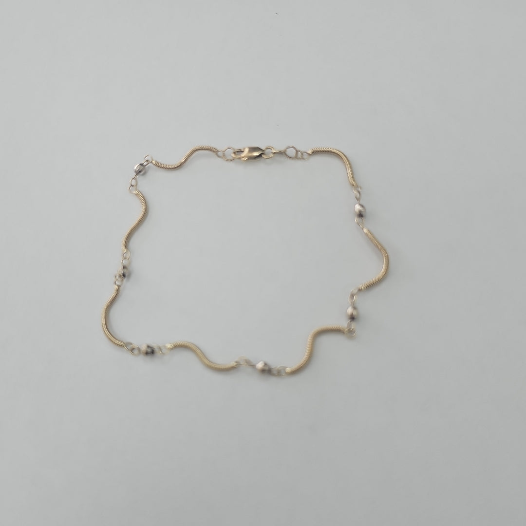 PULSERA ORO,RODIADO 14 K 2,90 GRMS (SEMINUEVO)