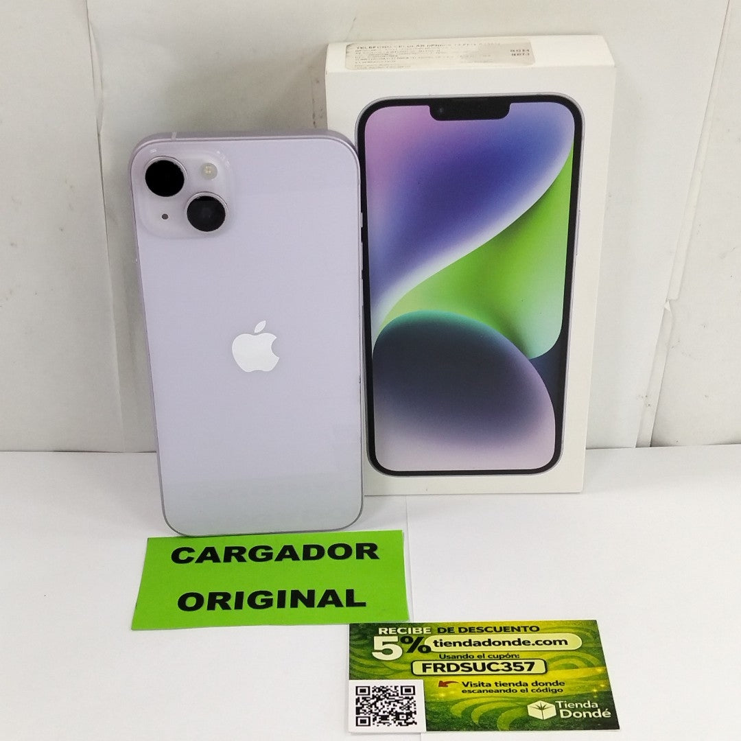CELULAR APPLE IPHONE 14 PLUS A2885 128 GB 6 GB RAM (SEMINUEVO)