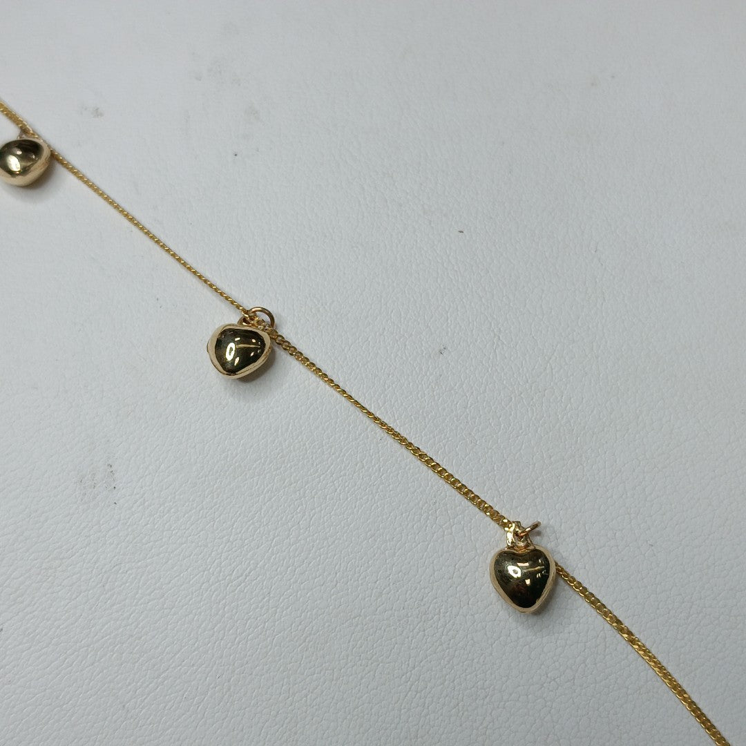 PULSERA ESPECIAL DIJES 10K 18 CM 1.6 GR (NUEVO)