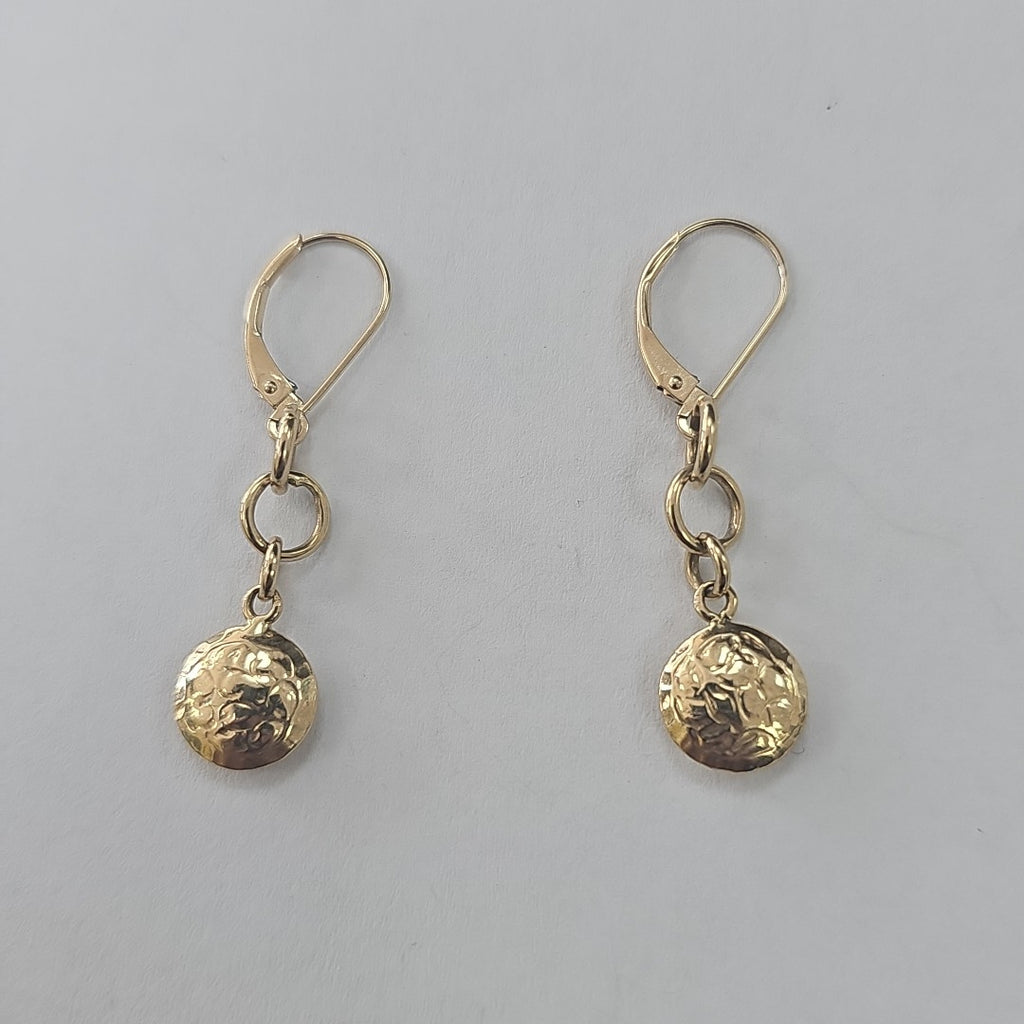 ARETES PAR ORO 14 K 2,60 GRMS (SEMINUEVO)