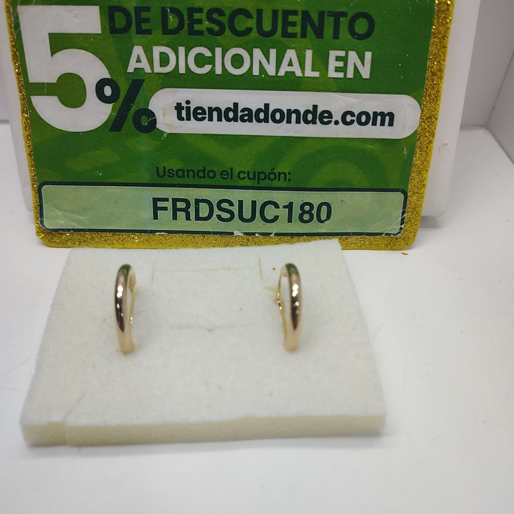 ARRACADAS ORO 14K 1.6 (NUEVO)