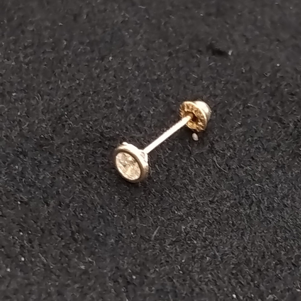 BROQUELES BROQUEL C CIRCONIA 14K 0.1501 GR (NUEVO)