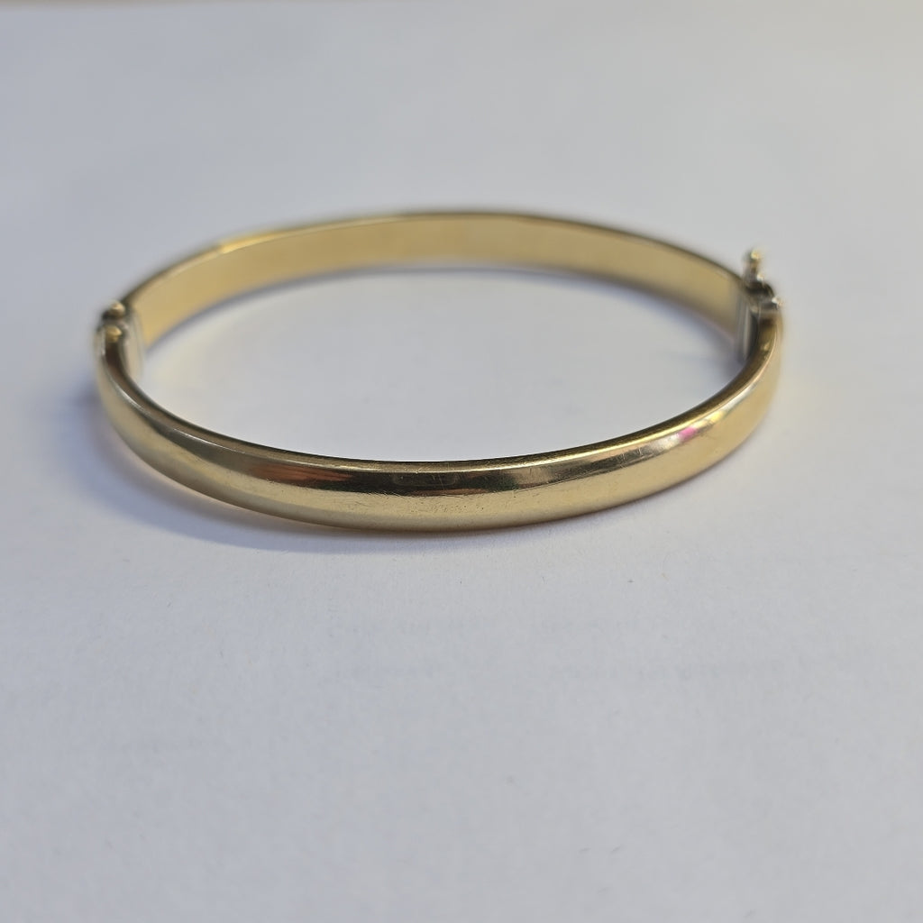 PULSERA RIGIDA ORO 14 K 9,40 GRMS (SEMINUEVO)