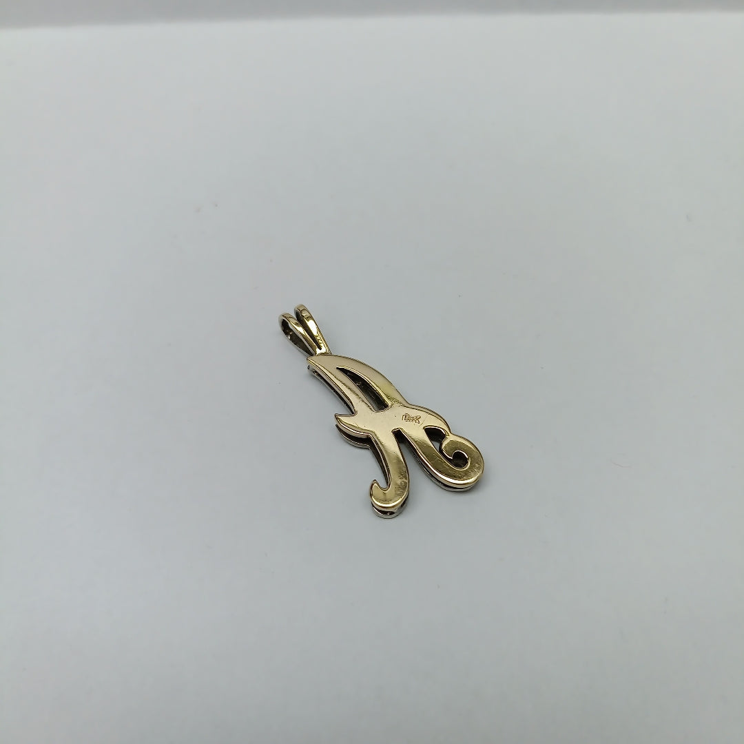 DIJE ORO, RODIADO 14 K 4 GRMS (SEMINUEVO)