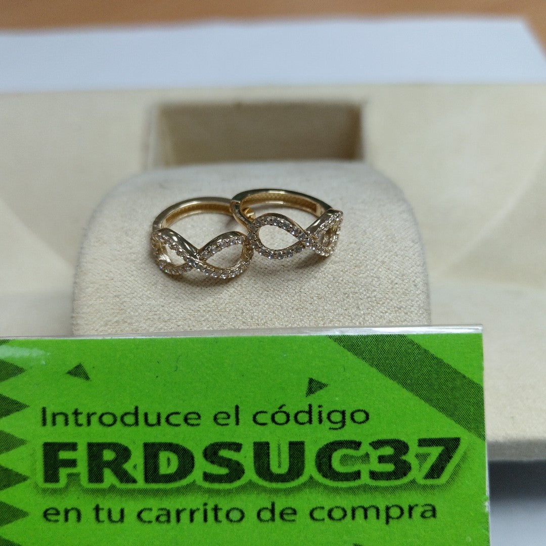 HUGGIES ORO 14K 2.1 (NUEVO)