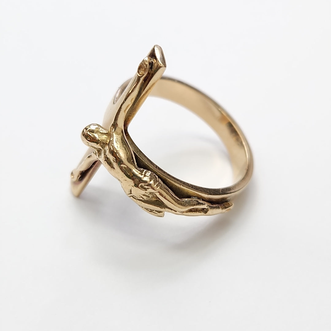 ANILLO ORO 14 K 10,00 GRMS (SEMINUEVO)