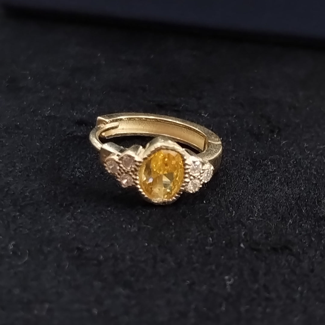 ARETES ARRACADAS CON CIRCONIAS Y PDRAS COL 14K 3.2 GR (NUEVO)
