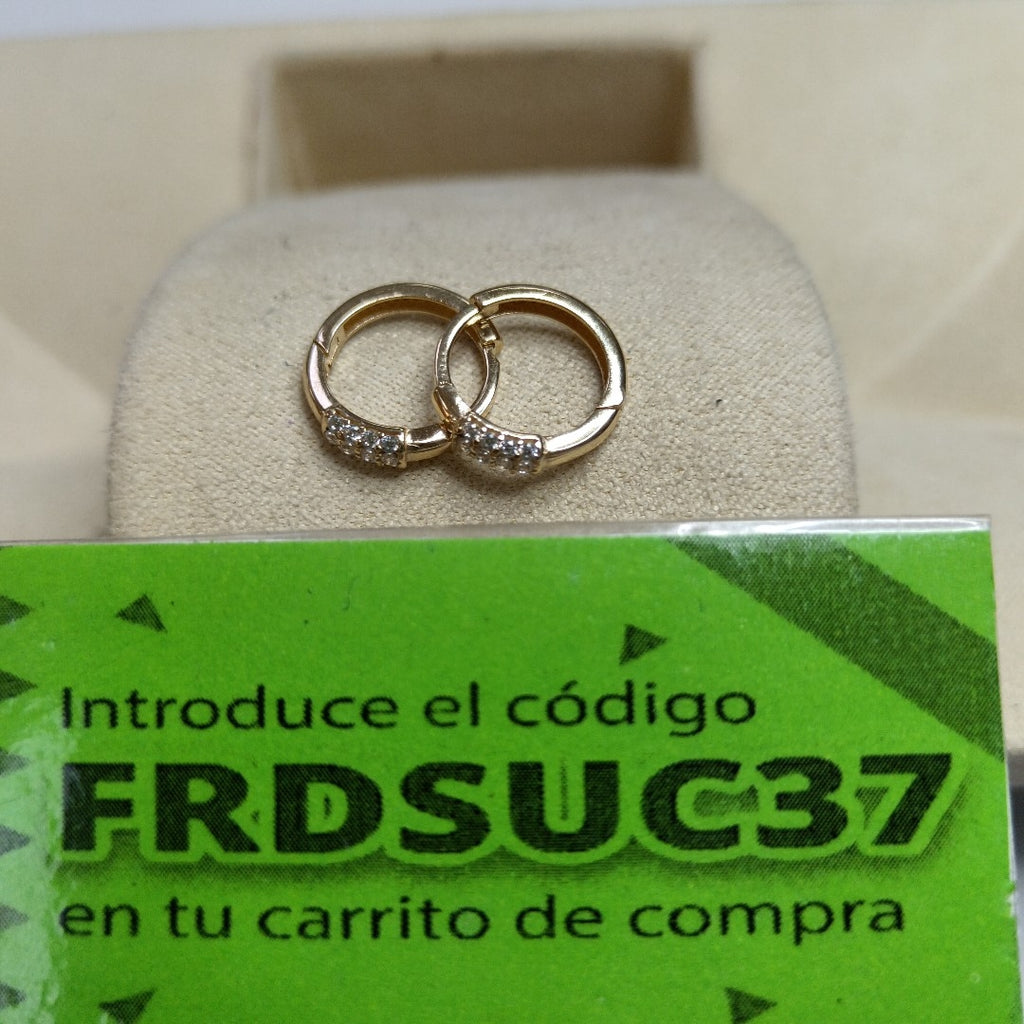 HUGGIES ORO 14K 1.4 (NUEVO)