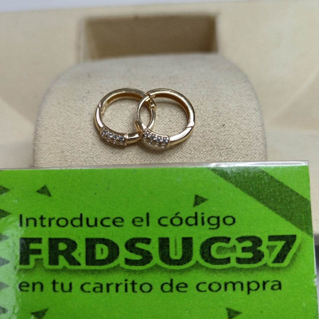 HUGGIES ORO 14K 1.4 (NUEVO)