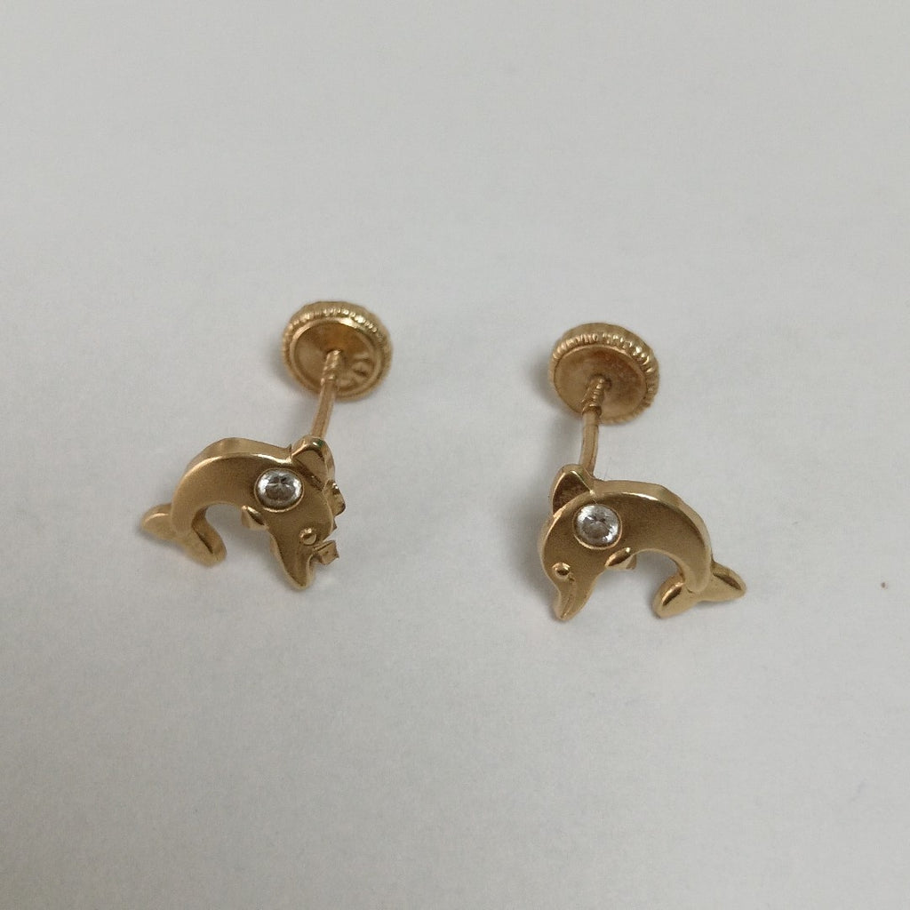 BROQUELES PAR ORO 10 K 0.4 GRMS (SEMINUEVO)