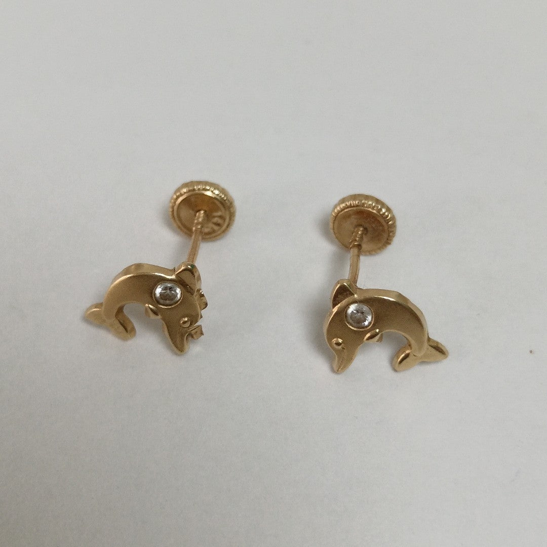 BROQUELES PAR ORO 10 K 0.4 GRMS (SEMINUEVO)