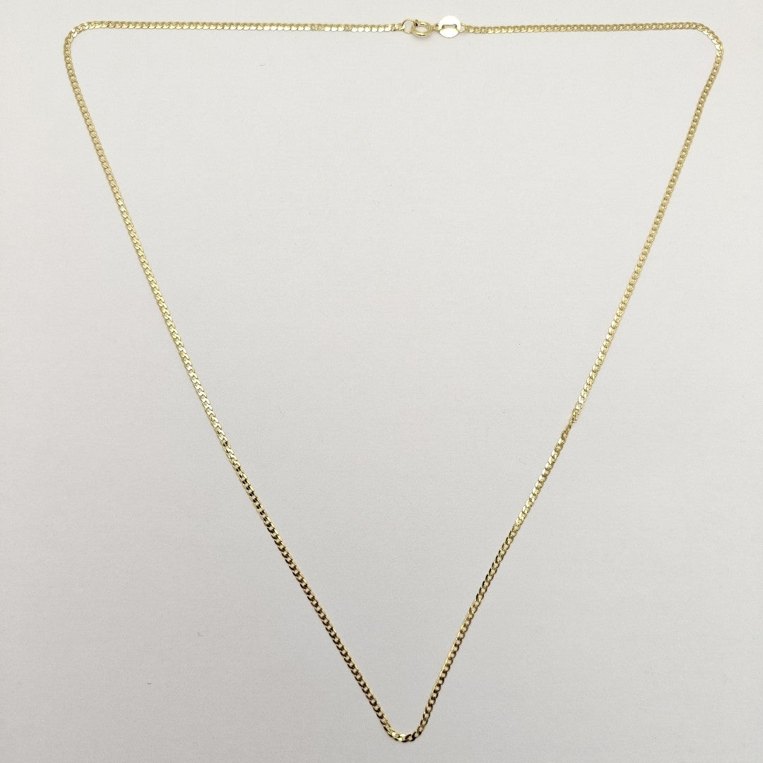 CADENAS BARBADA AMARILLA ORO 14K 2 (NUEVO)