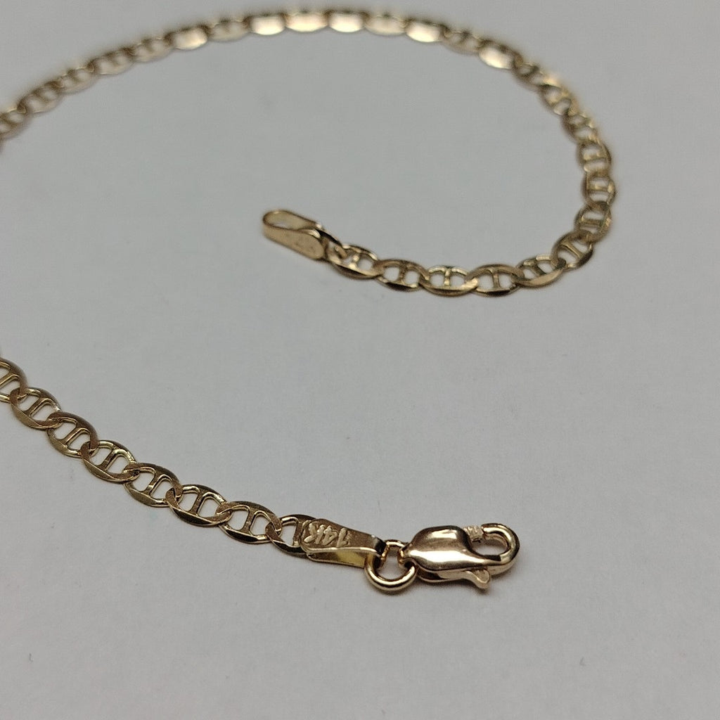PULSERA GUCHI 14K 18 CM 2.1 GR (NUEVO)