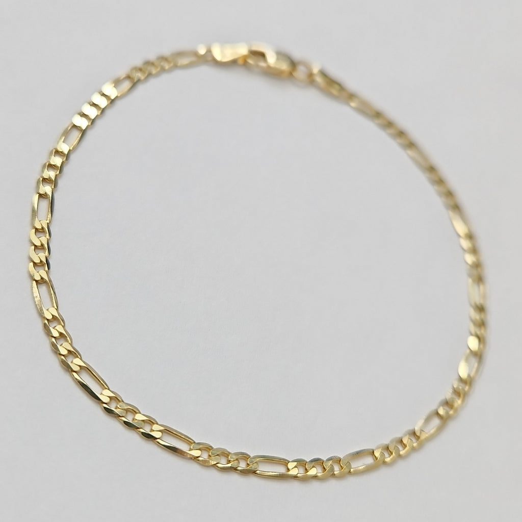 PULSERAS DAMA CARTIER 3 1 AMARILLA ORO 14K 1.9 (NUEVO)