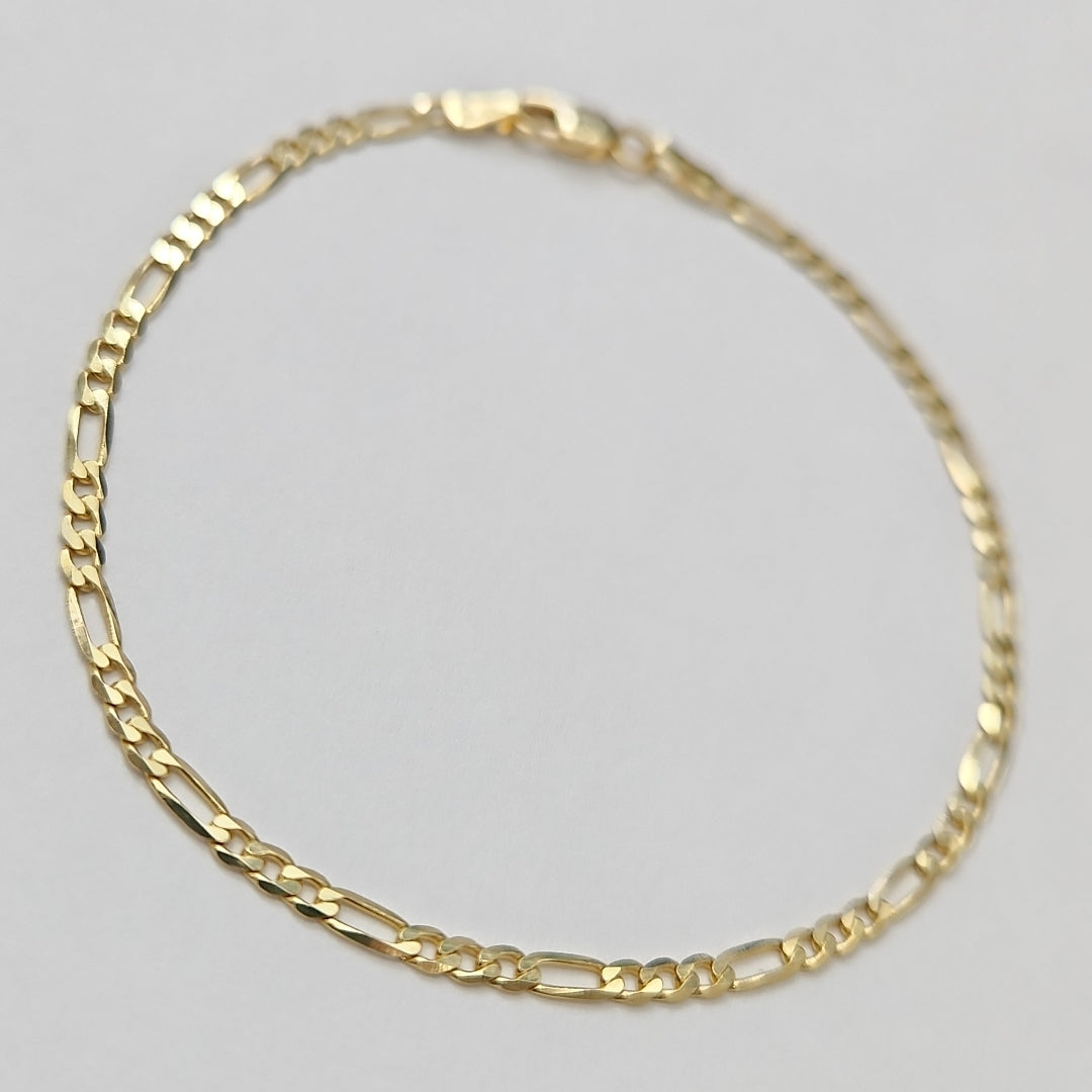 PULSERAS DAMA CARTIER 3 1 AMARILLA ORO 14K 1.9 (NUEVO)