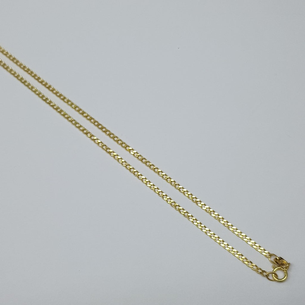 CADENAS BARBADA AMARILLA ORO 14K 1.9 (NUEVO)