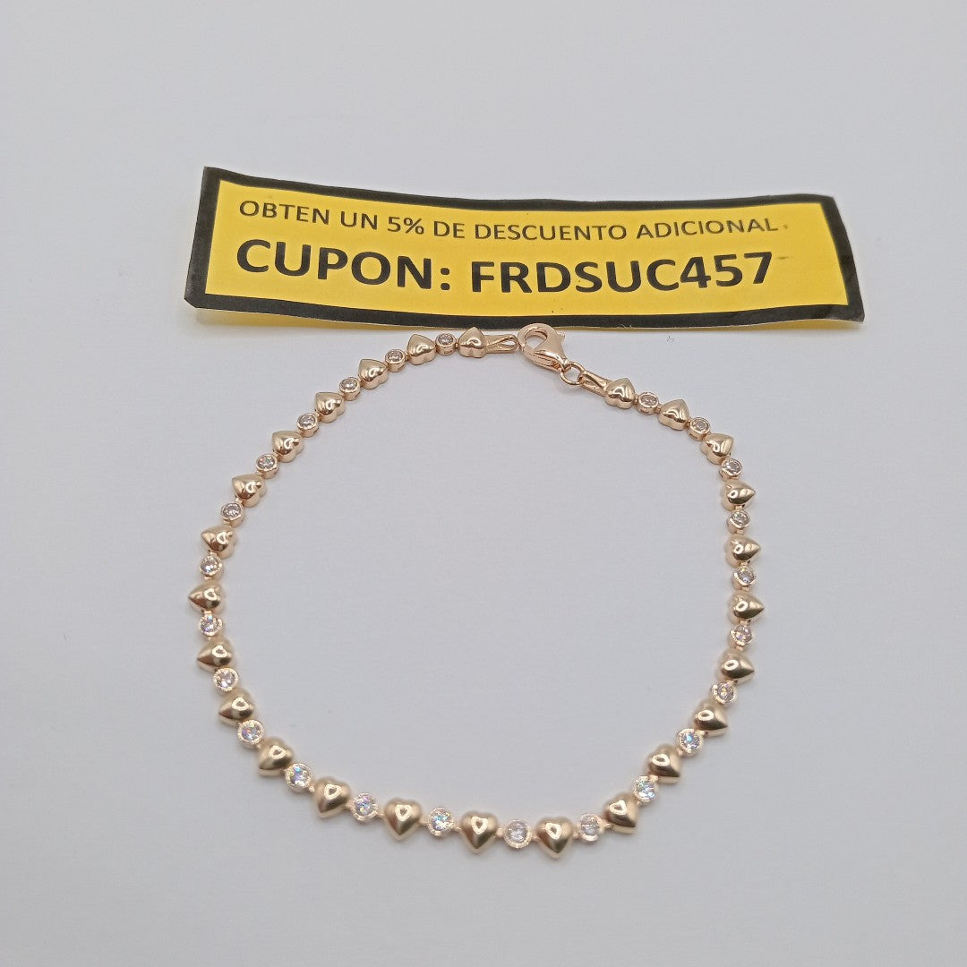 PULSERAS DAMA ORO 14K 3.5 (NUEVO)