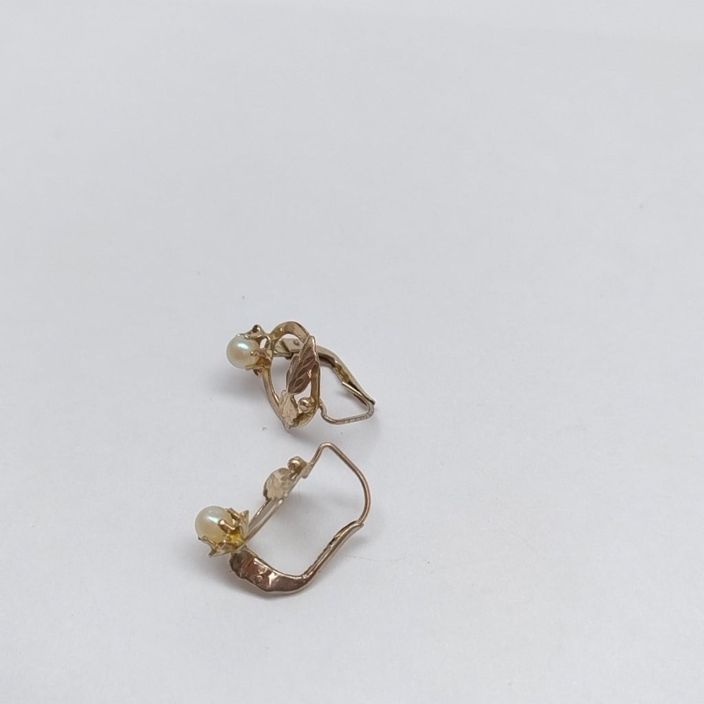 ARETES PAR ORO 8 K 1.2 GRMS (SEMINUEVO)