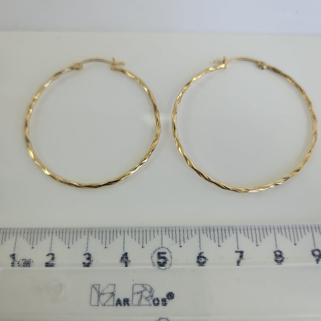 ARRACADAS PAR ORO 10 K 2.8 GRMS (SEMINUEVO)