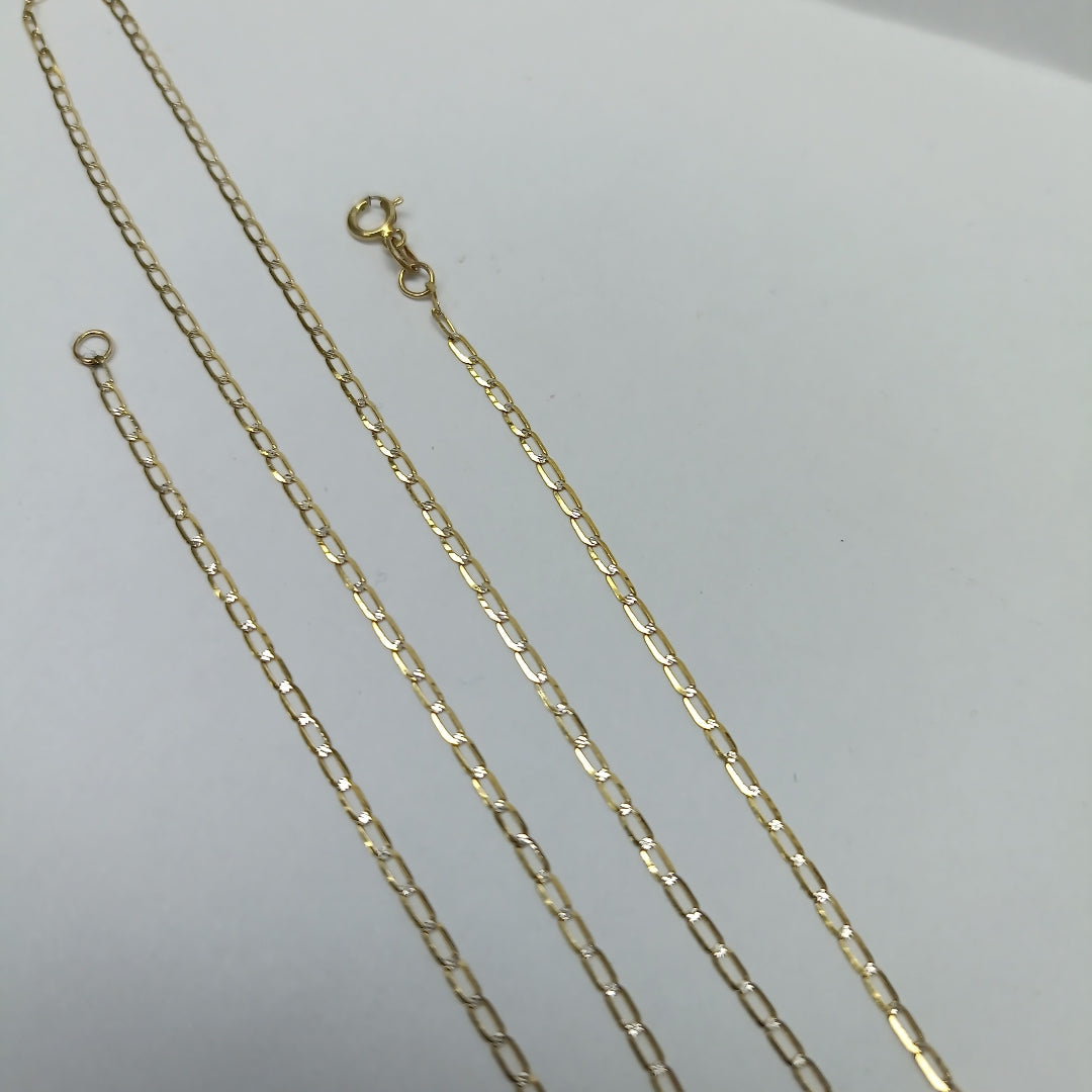 CADENA ORO, RODIADO 10 K 1 GRMS (SEMINUEVO)