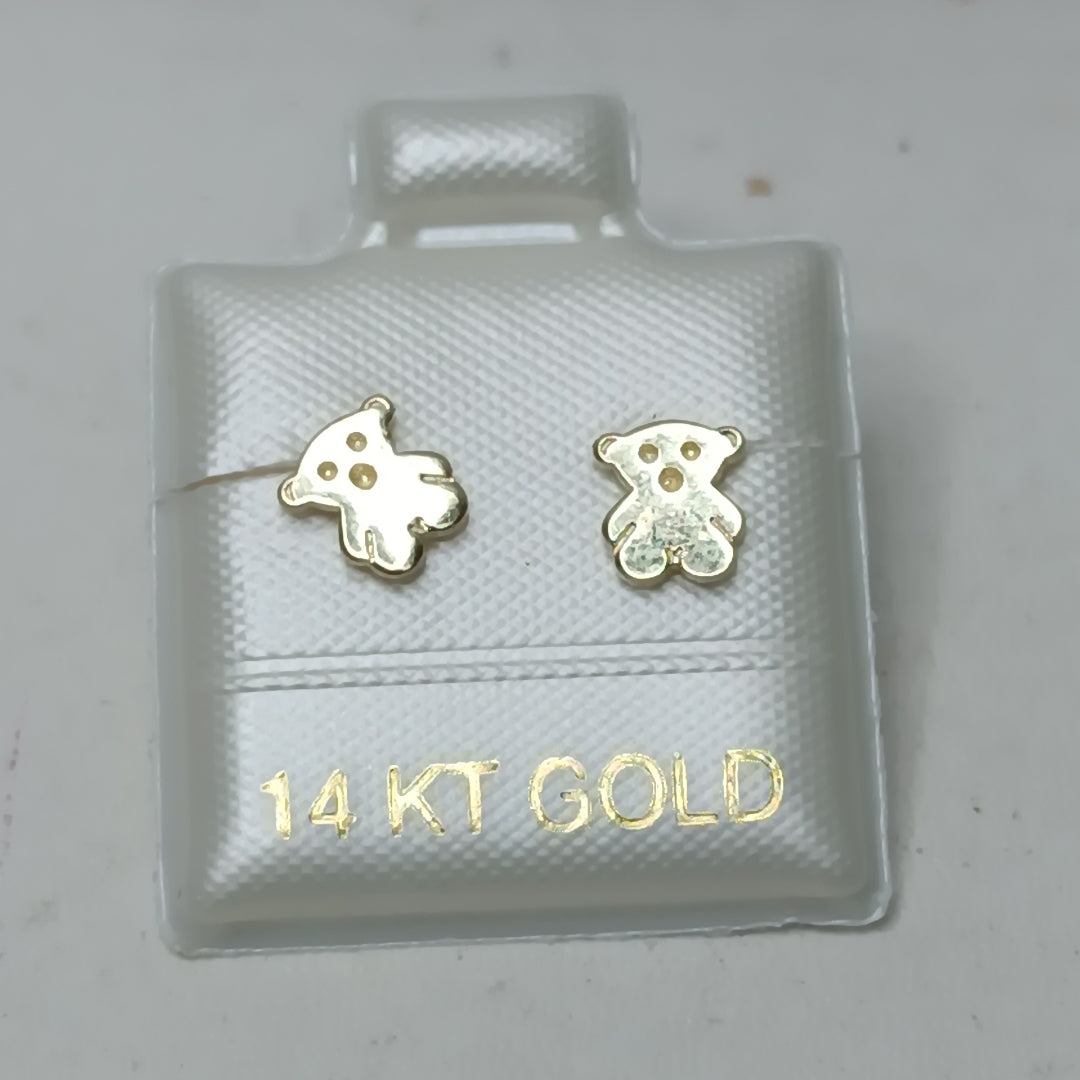 BROQUELES ORO 14K 0.8 (NUEVO)