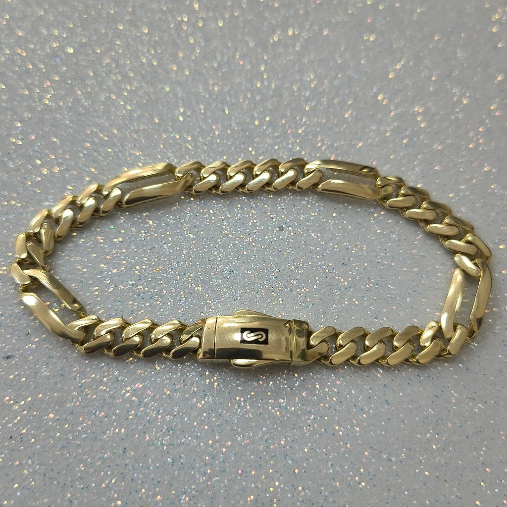 PULSERA MONACO ORO 10K 5.9 (NUEVO)